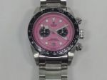 High Quality Tudor Pink Dial Stainless Steel Watch 40 mm